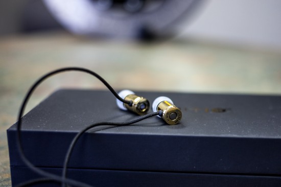 munitio nines earbuds earphones bullets