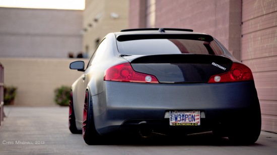 Back of G35 Coupe