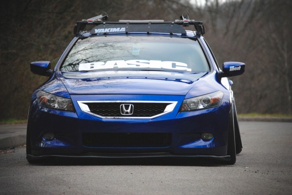 2010 Blue Honda Accord Coupe Slammed- 2nd picture