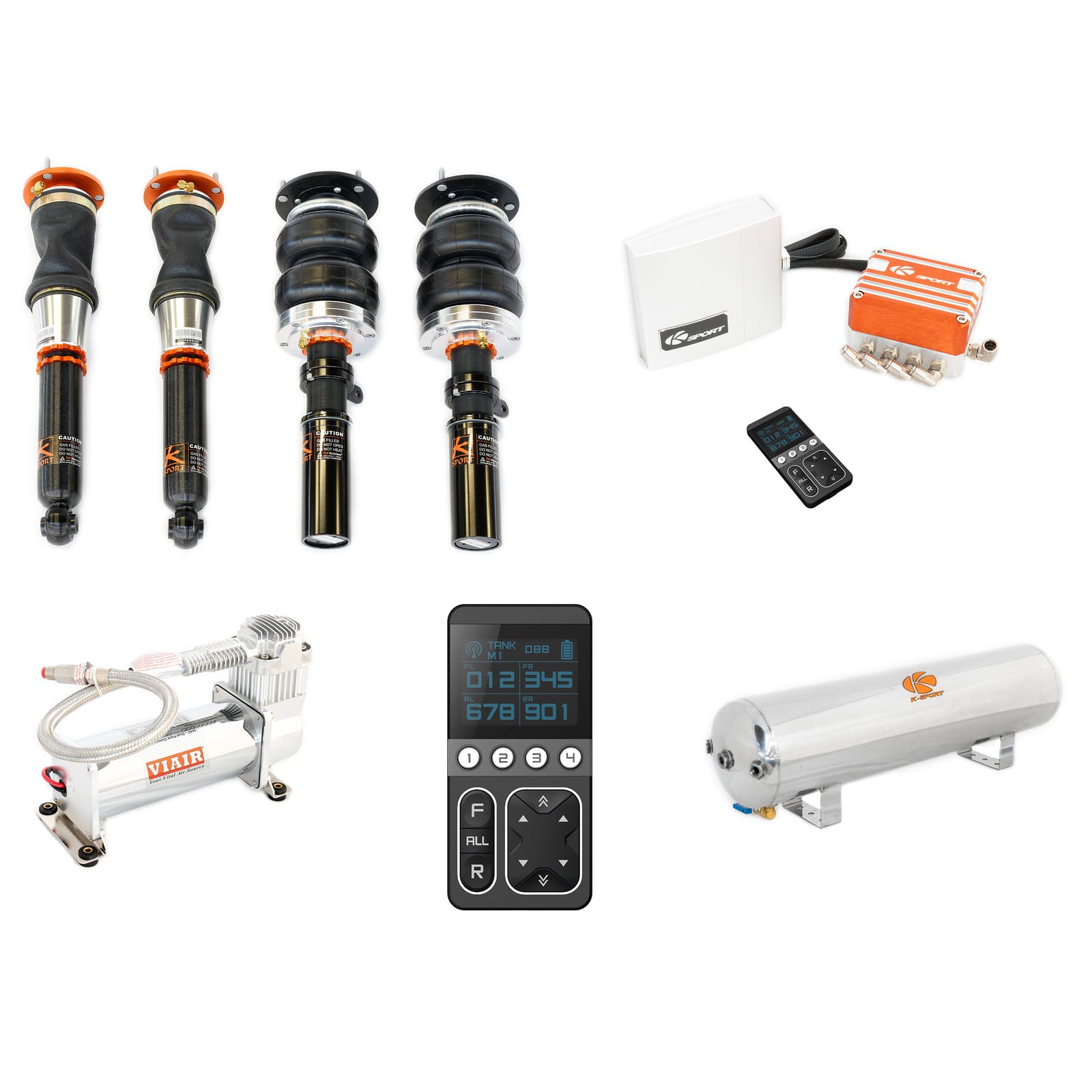 KSport Airtech Pro Plus air suspension system
