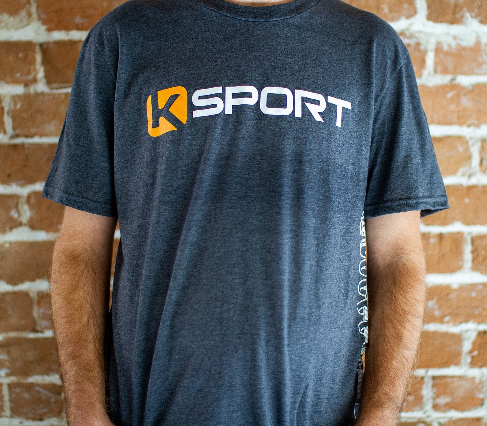 Gray KSport classic coilover T-shirt — view 2