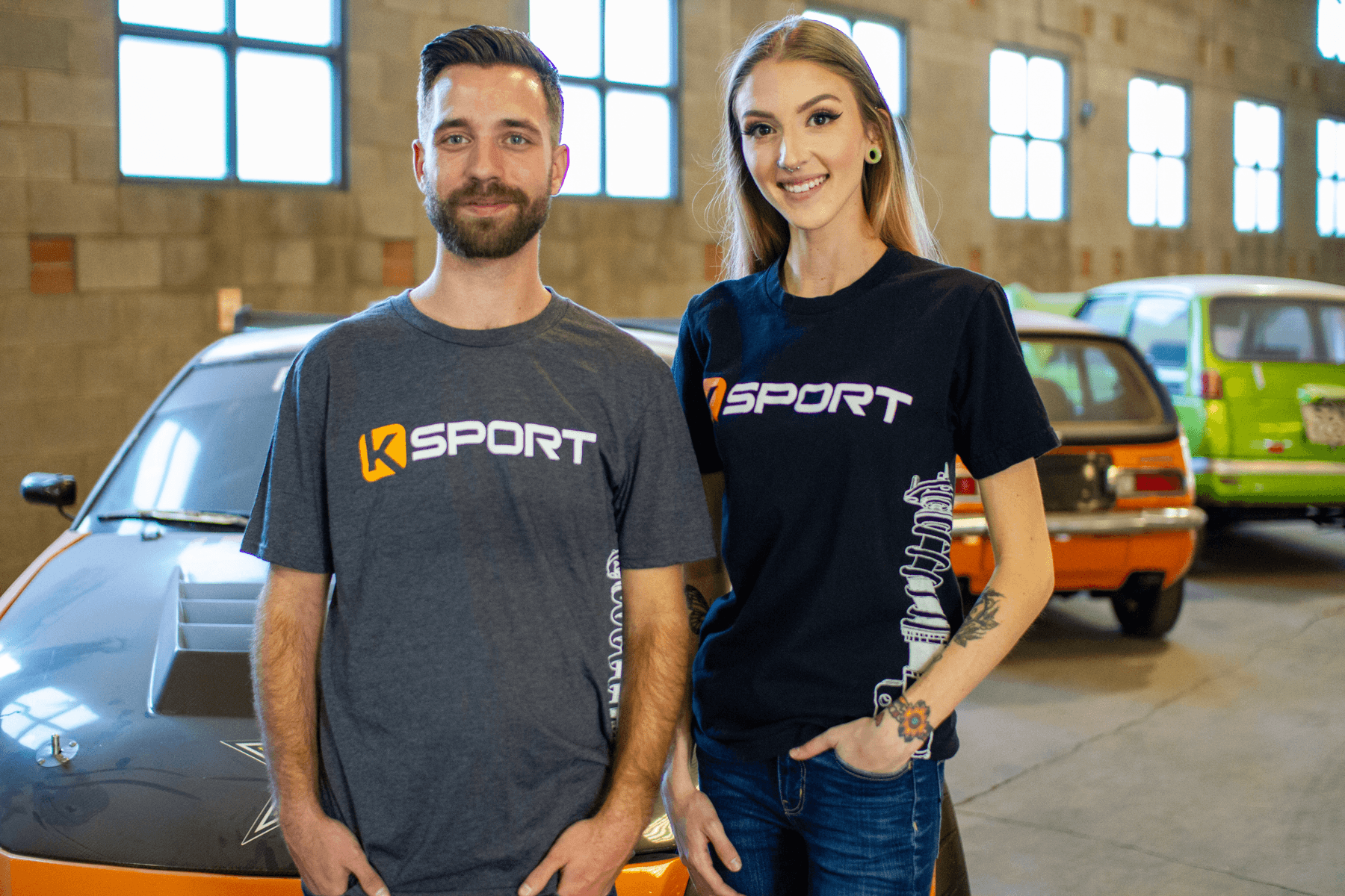 Black KSport classic coilover T-shirt