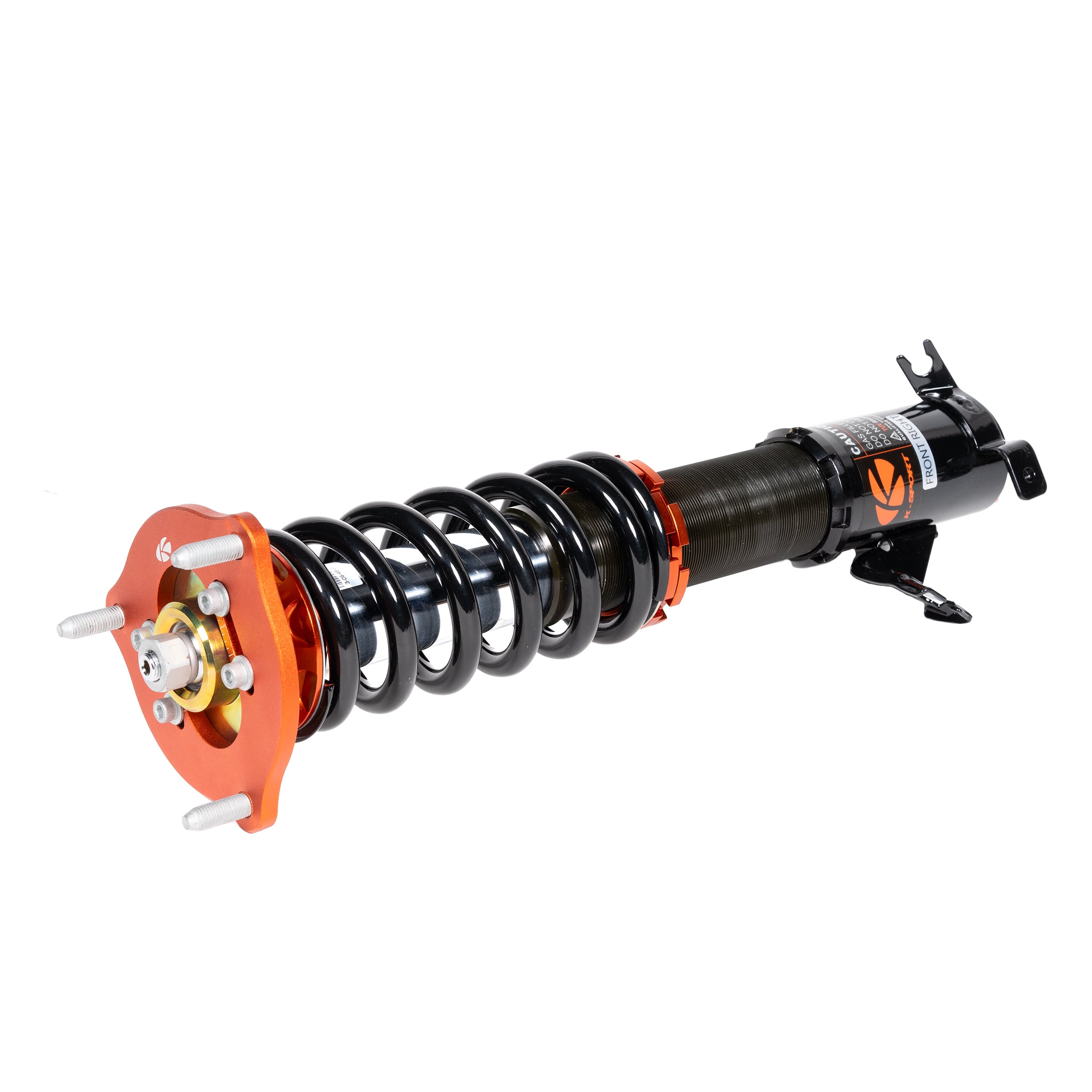 GT Pro coilover showing the inverted strut body and pillowball mount