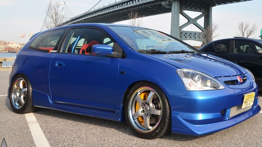 2005 Civic Si EP3 Ksport Kontrol Pro Coilovers and Big Brake Kit