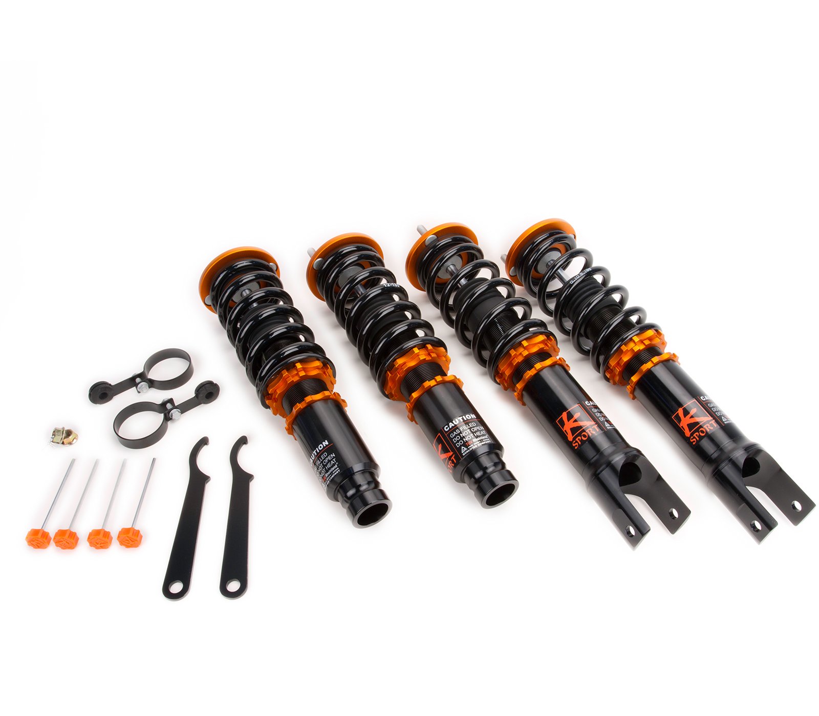 BFO Coilover Kit For Honda Civic 1992-1995, Acura Integra 1994-2001, Del Sol 93-97 – Adjustable Height 1-3 Inches