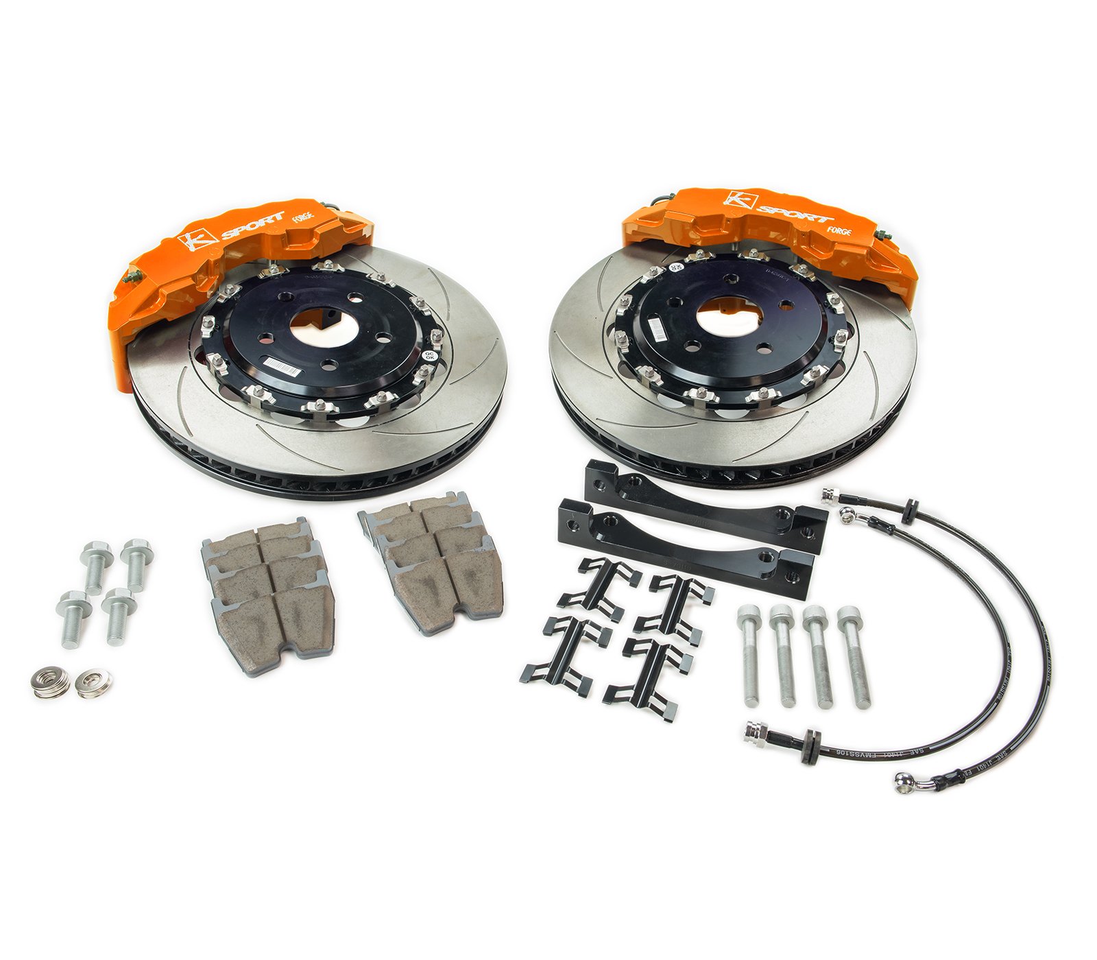 Air mail Deadlock Good luck 09-15 Audi A4 - Front 8 Piston Big Brake Kit w/ 15.7 in. Slotted Rotors -  Supercomp